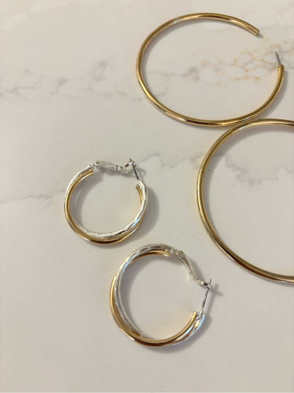 Hoop Earring Set - Picture 3 of 4